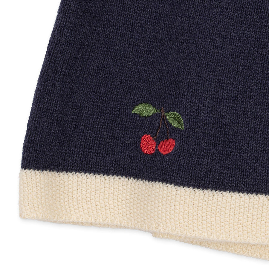 Konges Sloejd :: Venton Knit Skirt Gots Navy