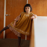 Apolina :: Veronica Organdie Skirt Woodland Floral Hazel