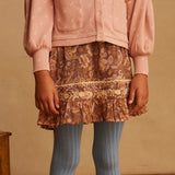 Apolina :: Veronica Organdie Skirt Woodland Floral Hazel