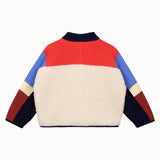 Wynken - Mixed Media Jacket Ecru Mix