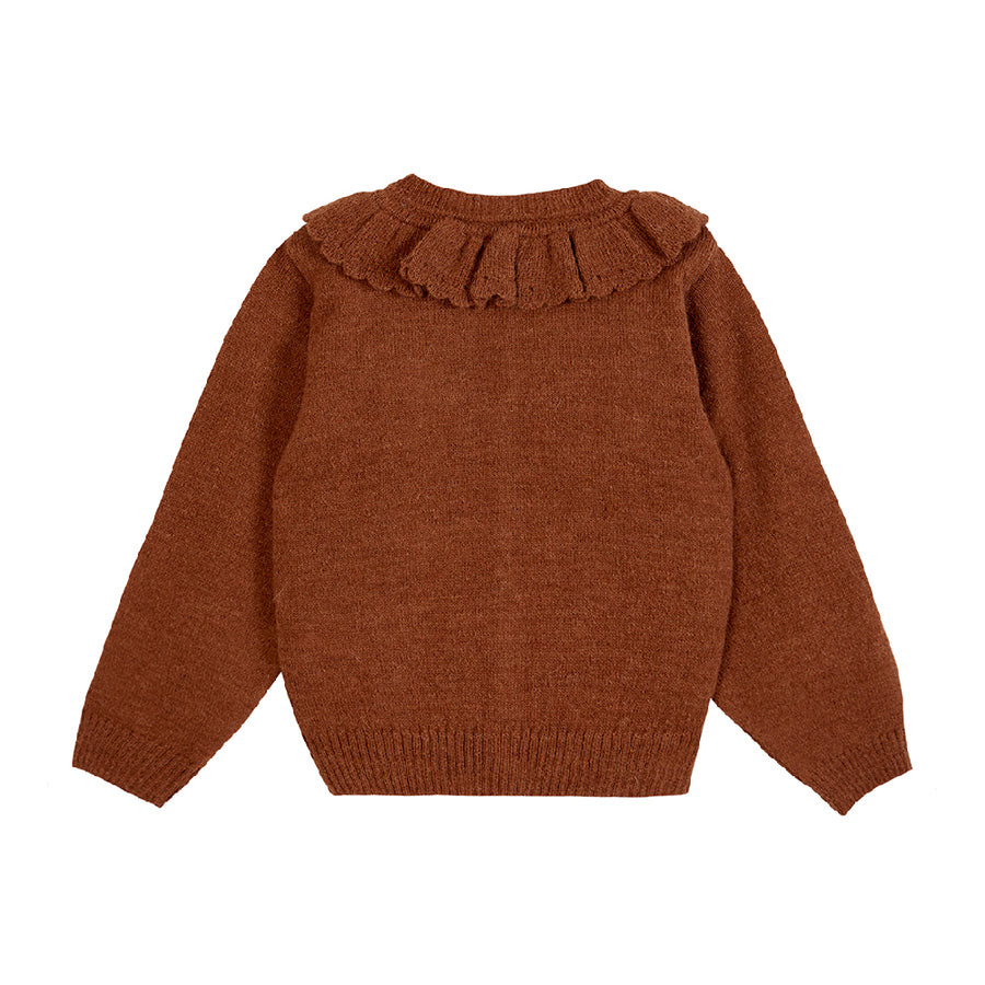 Emile Et Ida :: Wool Cardigan Caramel