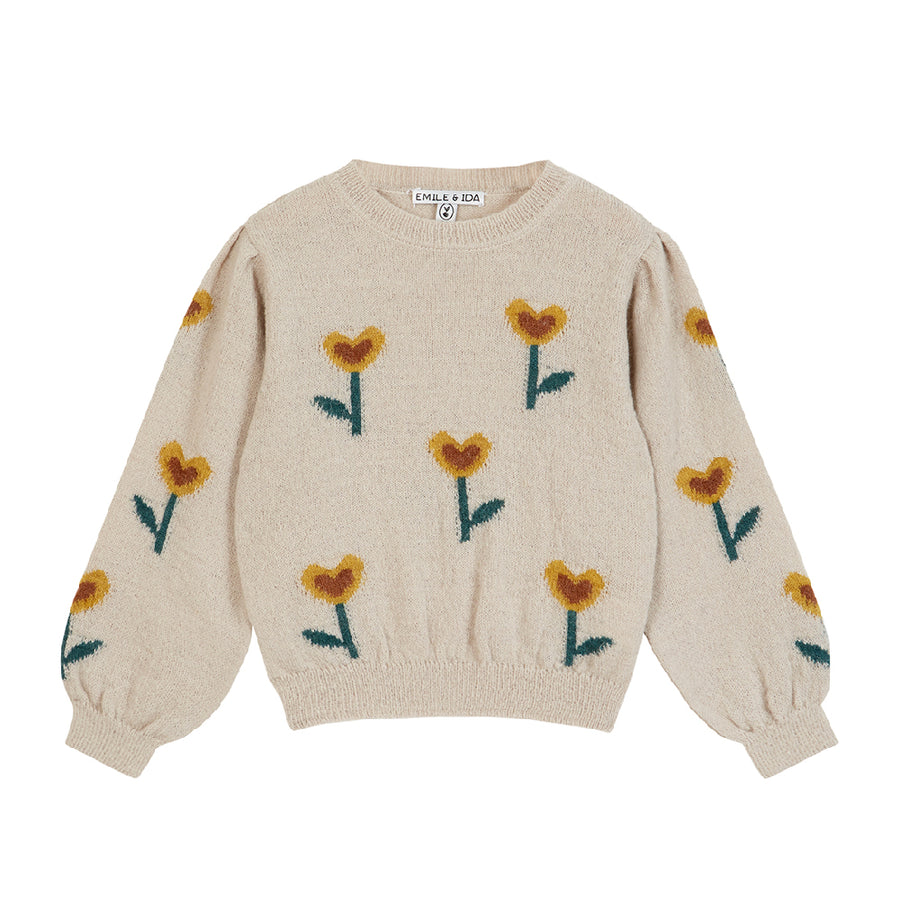 Emile Et Ida :: Wool Pullover Grege