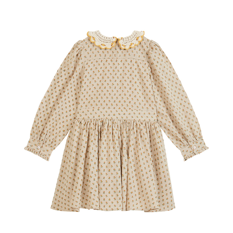 Emile Et Ida :: Crochet Collar Cotton Dress Marceau