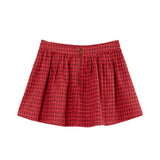 Emile Et Ida :: Plaid Cotton Flannel Mini Skirt Ecossais
