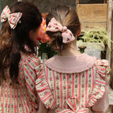 Bonjour Diary :: Apron Dress Tapestry Pink Stripe Print