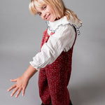 Birinit Petit Ribera Overall - girls overall close-up