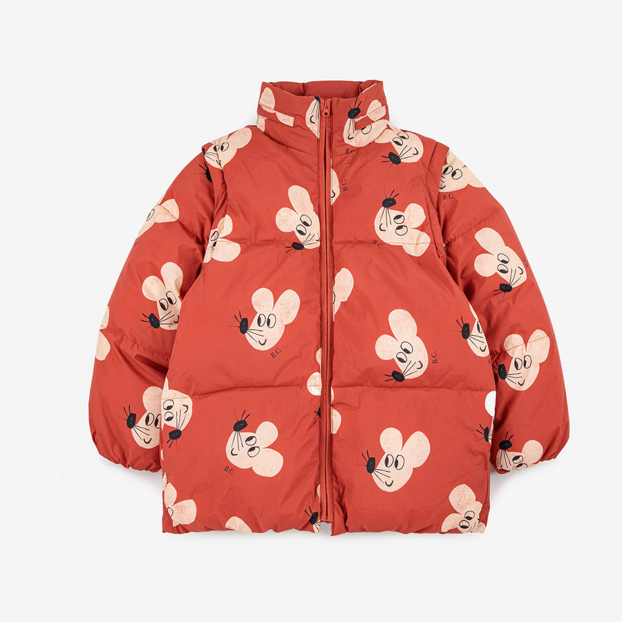 Bobo Choses :: Mouse All Over Padded Anorak