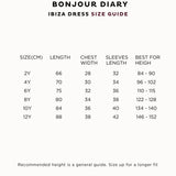 [Exclusive] Bonjour Diary - Ibiza Dress With Crochet Collar Vence Print