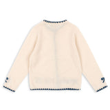 Konges Sloejd :: Collette Knit Cardigan Off White/Blue