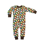 Duns :: Long Sleeve Long Leg Zipsuit Hearts