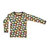 Duns :: Long Sleeve Top Hearts
