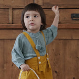 Mes Kids Des Fleurs :: Sweater With Pompom Sky Blue