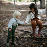 Silly Silas :: Footless (무발) Cotton Tights Cinnamon