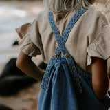 The Simple Folk :: The Oversized Denim Pinafore