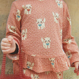 Konges Sløjd Elin Blouse Ciao Miao Rose - kids blouse, view 5