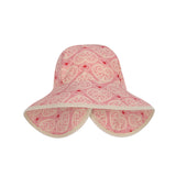 Konges Sloejd :: Edith Swim Hat Grs  Lacy Pink