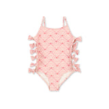 Konges Sloejd :: Edith Swim Hat Grs  Lacy Pink