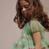 Konges Sloejd :: Joelle Dress Green