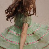 Konges Sloejd :: Joelle Dress Green