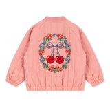 Konges Sloejd :: Juno Bomber Jacket Strawberry Ice