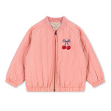 Konges Sloejd :: Juno Bomber Jacket Strawberry Ice
