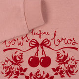 Konges Sloejd :: Loupy Lou Sweat Shirt Gots Bow Rose