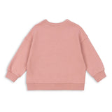 Konges Sloejd :: Loupy Lou Sweat Shirt Gots Bow Rose