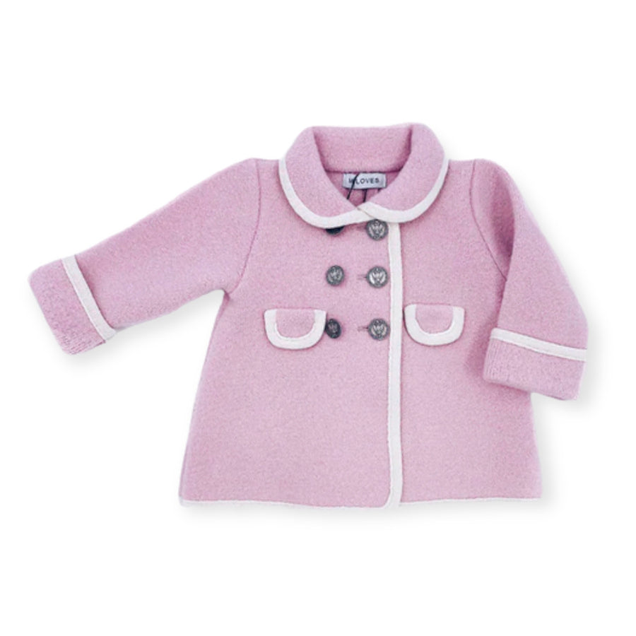 Mi Loves :: Beautiful Pink Merino Wool Coat