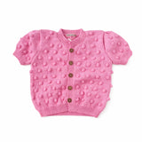 Minimom -  Popcorn Cardigan Orchid Pink