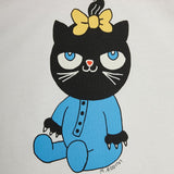 Mini Rodini - Cat V-Neck Sp Ss Tee Pink
