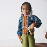 Misha And Puff :: Elizabeth Cardigan Ocean Space Dye