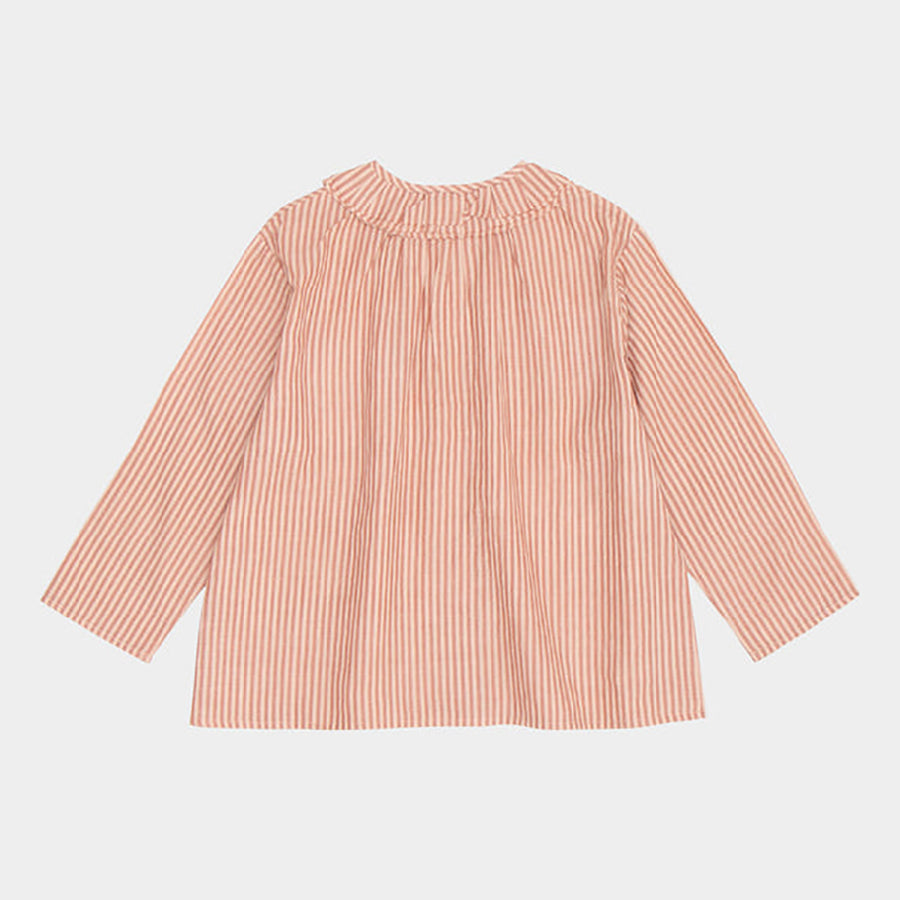Caramel :: Moon Shirt Dusty Rose Stripe