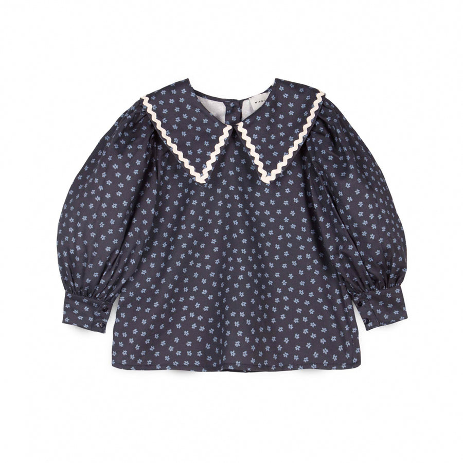 Mipounet :: Lucie Printed Blouse Blue