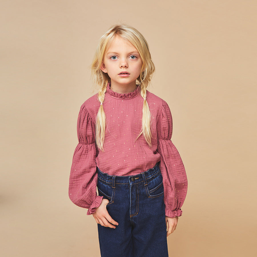 Mipounet :: Eloise Mom Fit Jeans Blue