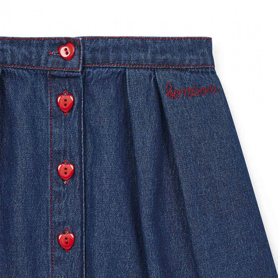 Bonton :: Jupe Denim Brut