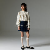 The New Society :: Danubio Skirt Denim Fusion