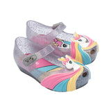 Mini Melissa -  Ultragirl Unicorn Glitter Clear/Pink