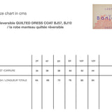 Bonjour Diary :: Reversible Dress Coat Aline Print