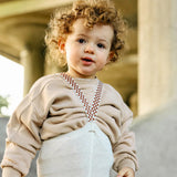 Silly Silas :: Footless (무발) Cotton Tights Cream Blend Checked
