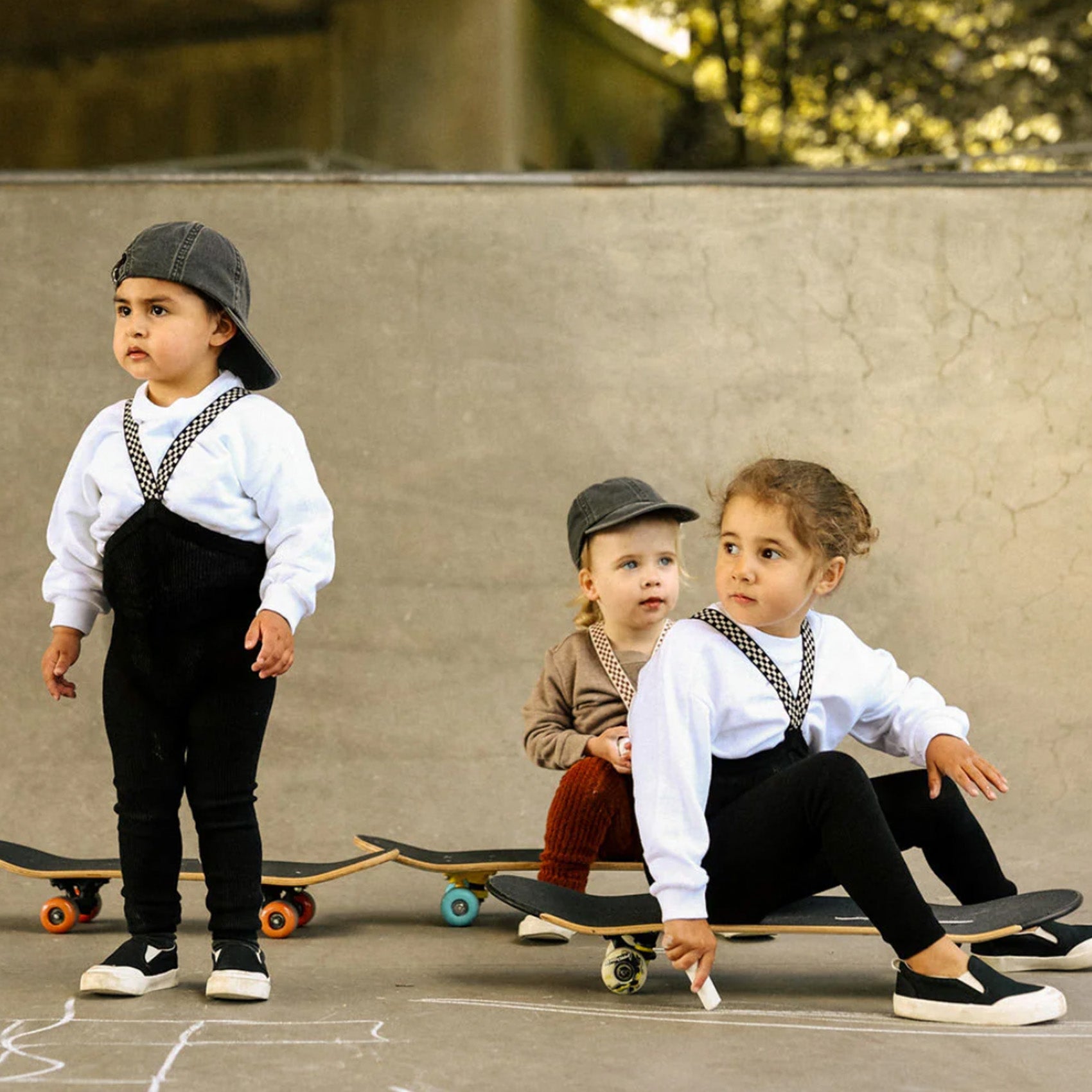 Silly Silas Granny Teddy Footless (무발) Cotton Tights Cinnamon Check The Front Shop