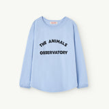 The Animals Observatory :: Anteater Kid Long Sleeve T-Shirt Soft Blue
