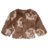 Wynken -  Shaggy Box Jacket Soft Sand