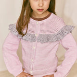 Misha And Puff -  Eyelet Popcorn Skating Skirt Aura