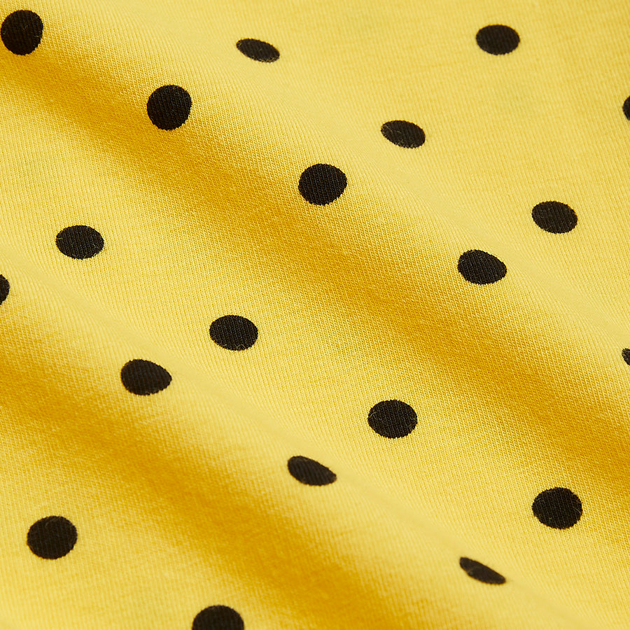 Mini Rodini :: Polka Dot Bike Shorts Yellow