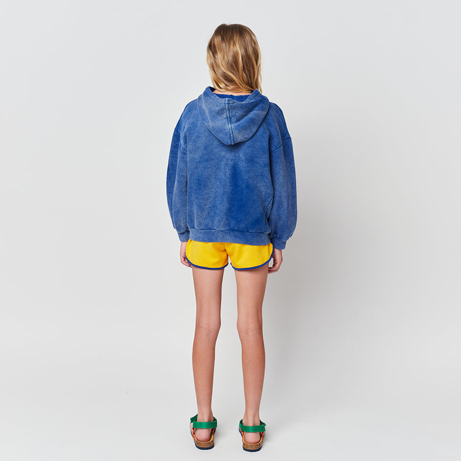 Bobo Choses :: Living In A Shell Hoodie Blue
