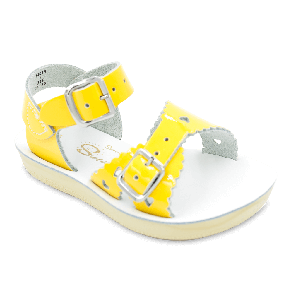 Salt Water Sandals :: Sun San Sweetheart Shiny Yellow