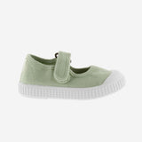 Victoria :: Canvas Mary Janes Applemint