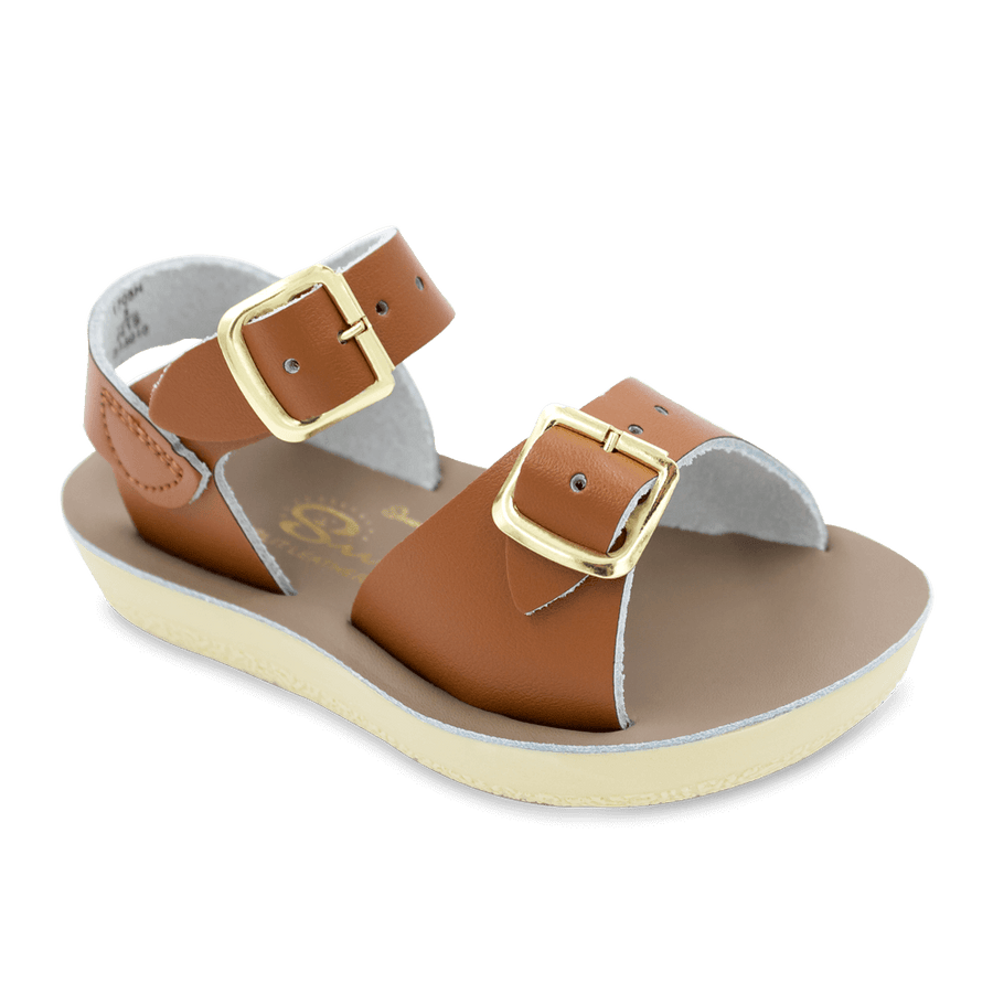Salt Water Sandals :: Surfer Tan Velcro