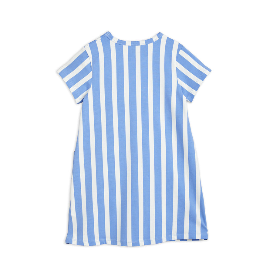 Mini Rodini :: Ritzratz Stripe AOP SS Dress Blue