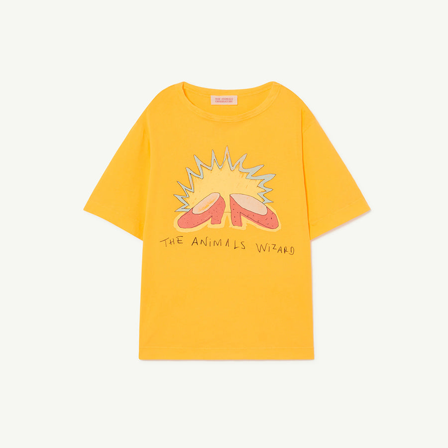 The Animals Observatory :: Rooster Oversize T-Shirt Yellow
